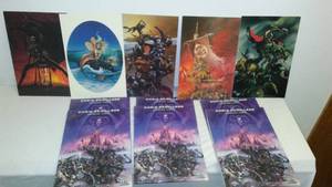 Chris Achilleos 6 packets of 5 jumbo Cards each.
