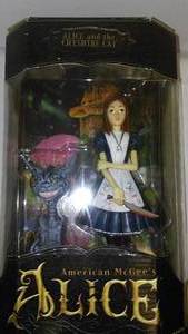 American McGees Alice Alice and the Cheshire Cat.