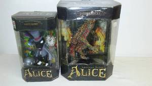 American McGees Alice Jabberwocky and white Rabbit.