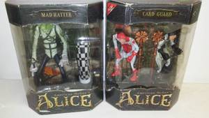 American McGees Alice Card Guard and Mad Hatter.