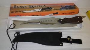 Black Buffalo 16 in. Bowie Knife.