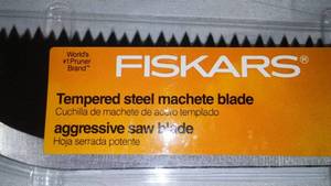 Fiskars 18 in. Machete, NEW.