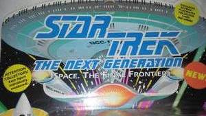Star Trek The Next Generation Action Figures, NEW. Romulan and Q.
