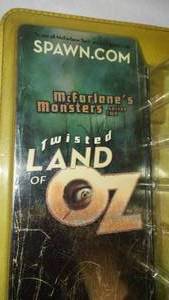 Twisted Land of OZ Action Figures Toto and the Tin Woodman.