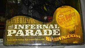 Clive Barkers Infernal Parade the Sabaticus Bleb and Healer plus Mary Slaughter