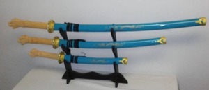 (3) Asian Sword Display - Wow