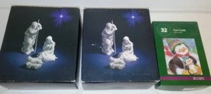 Avon Nativity Scones & Cards.