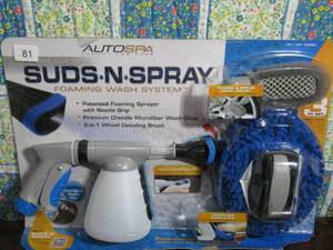 lot 81 image: AutoSpa Suds-N-Spray Foaming Wash System
