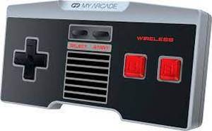 lot 139 image: My Arcade - GamePad Classic Wireless Controller for NES Classic Edition, Nintendo Wii and Nintendo Wii U - GrayBlackWhite (2 pack)