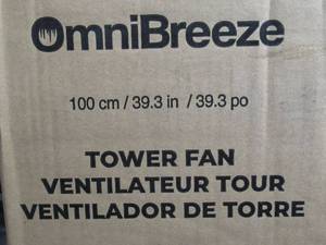 lot 201 image: OmniBreeze Tower Fan