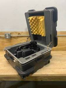 lot 44 image: PANASONIC AG-HMC70P Shoulder Mounted PAL Camcorder with Case