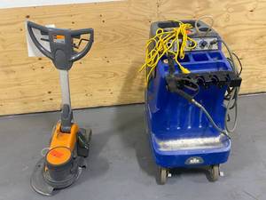 lot 53 image: WINDSOR Compass 2 Floor Cleaning 115V and TASKI Ergodisc 200 Floor Machine