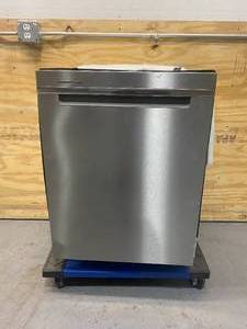 lot 35 image: WHIRLPOOL 24 in. Fingerprint Resistant Stainless Steel Top Control Built-In Tall Tub Dishwasher with Third Level Rack, 47 dBA