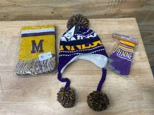 lot 37 image: Minnesota Winter Gear (Vikings Colors)