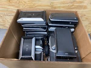 lot 152 image: Lot of Approximately 30 ScannersPhoto Printers- EPSON, CANON.