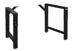 lot 30 image: BENCHPRO 29 in. to 35 in. H Adjustable 20 in. D Black Workbench Table Frame
