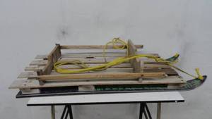 lot 30 image: Homemade Fishing sled