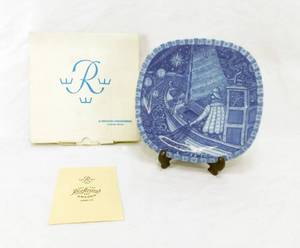 Vintage 1969 Julen Rorstrand Fishermans Homecoming at Christmas Swedish Collector Plate