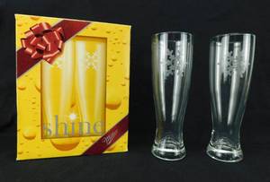 Set of 2006 Miller Shine Pilsners