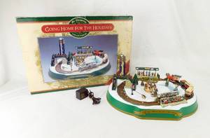 Vintage Mr Christmas Going Home for the Holidays Musical Display Plays 50 Songs