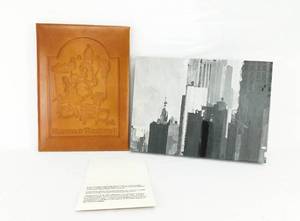 lot 5 image: 1987 Norman Rockwell by Elizabeth Miles Montgomery Numbered Limited Edition Leather Bound