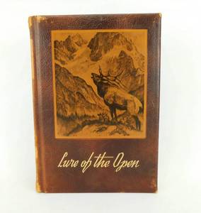 lot 7 image: 1949 Lure of the Open Leather Bound by Godfrey Dufresne