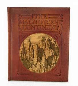 lot 10 image: 1975 The Magnificent Continent Leather Bound by Rand McNally and Company