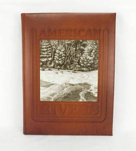 lot 19 image: 1978 American Rivers - A Natural History Leather Bound by Bill Thomas