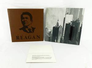 lot 22 image: 1999 Ronald Reagan - The Pictorial Biography Limited Edition by Sarah Gallick Leather Bound