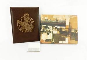 lot 26 image: 1981 Keystones of American Freedom Leather Bound - Watercolor Paintings by Kay Smith and Thomas C Jones - Editor