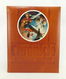 lot 45 image: 1987 Chronicle of the 20th Century Leather Bound