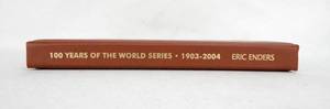 lot 43 image: 100 Years of the World Series 1903 - 2004 Limited Edition Leather Bound Book By Eric Enders