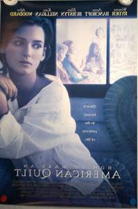 Vintage 1995 How To Make An American Quilt Double Sided Original Movie Theater Poster