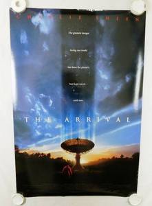 Vintage 1996 The Arrival Double Sided Original Movie Theater Poster
