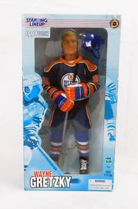 Vintage 1999 Edition Hasbro Starting Lineup Wayne Gretzky Action Figure