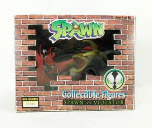 Vintage 1994 Todd Toys Spawn vs Violator Special Limited Run Collectible Figures