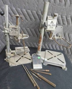 lot 21 image: 2 CRAFTSMAN DRILL PRESS HOLDERS PLUS