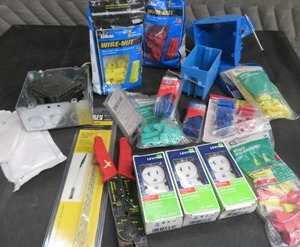 lot 35 image: NEW ELECTRICAL SUPPLIES  TOOLS