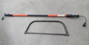 lot 74 image: REMINGTON POLE SAW  BOW SAW