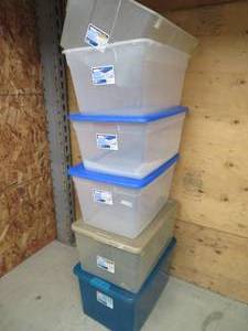 lot 88 image: STORAGE TOTES