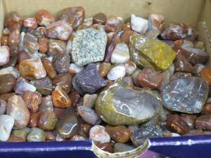 lot 93 image: POLISHED AGATES