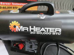 lot 116 image: MR HEATER 30-60,000 BTU
