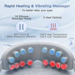 Homesnew Heated Eye Massager Mask