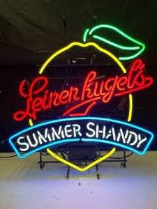 lot 20 image: Leinenkugels Summer Shandy with lemon, neon sign