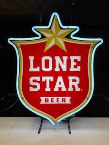 lot 40 image: Lone Star Beer neon