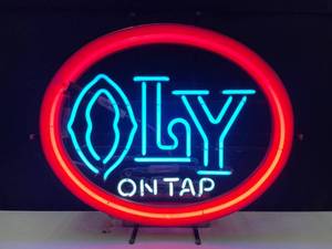 lot 45 image: Oly On Tap neon