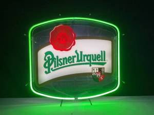 lot 93 image: Pilsner Urquell neon