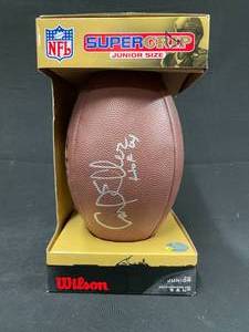lot 116 image: Carl Eller, MN Viking Autographed Wilson Jr size football