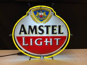 lot 102 image: Amstel Light neon