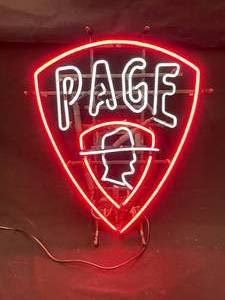 lot 183 image: James Page Brewing neon